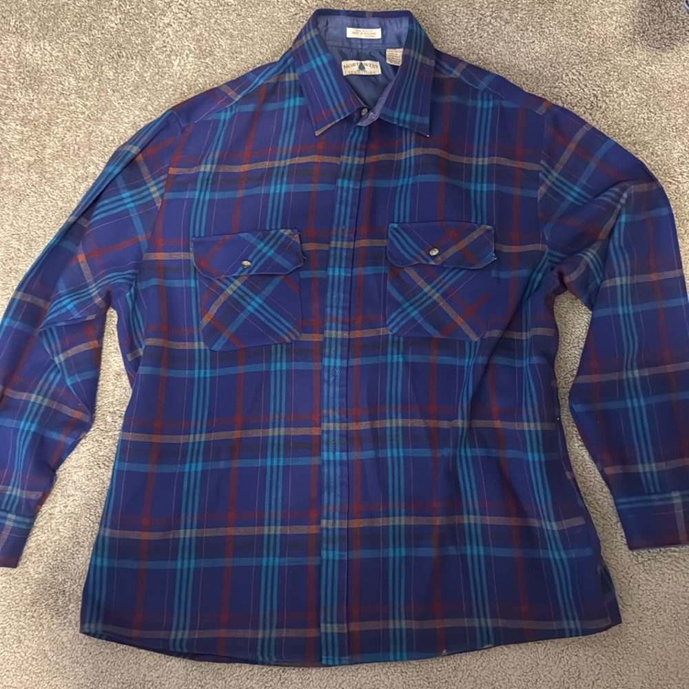Northwest territory vintage 70s shirt